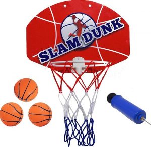 Slam Dunk Mini Basketball Hoop Set