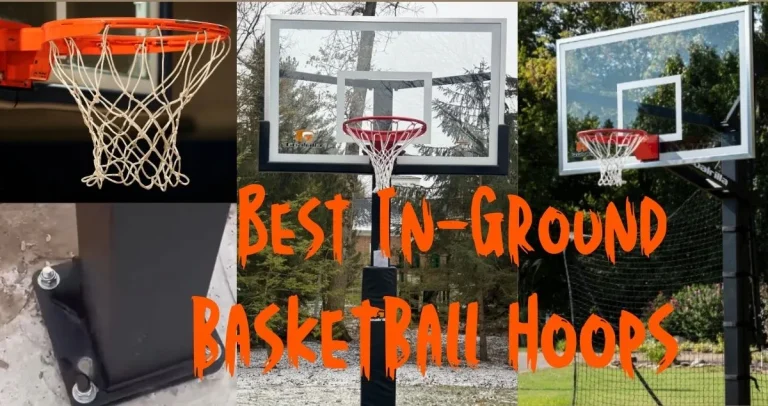 professional comparison of the best in-ground basketball hoops for 2026, featuring regulation 72-inch glass backboards and high-stability steel anchor systems.