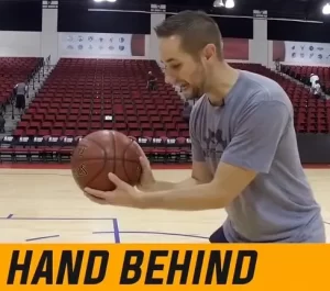 Hand placement in basketball